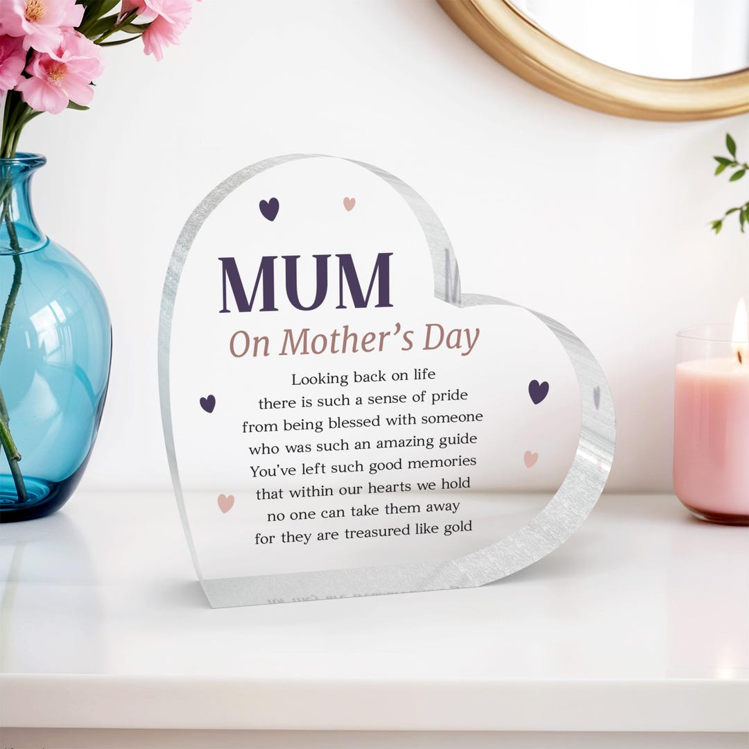 Mothers Day in Loving Memory, Mum Memorial Remembrance Gift, Mothers ...