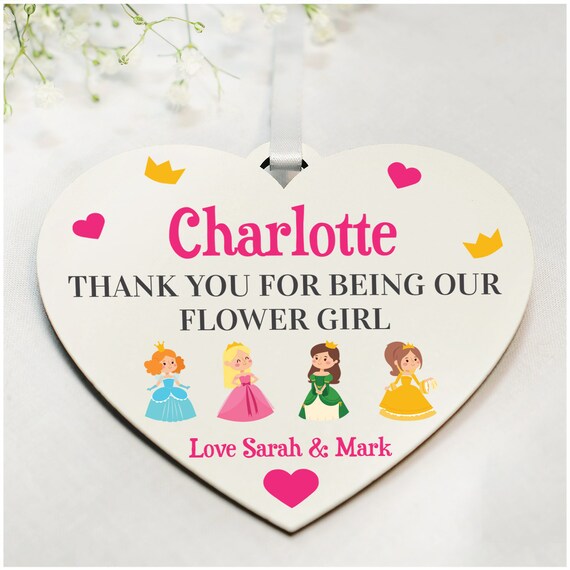 personalised flower girl gifts