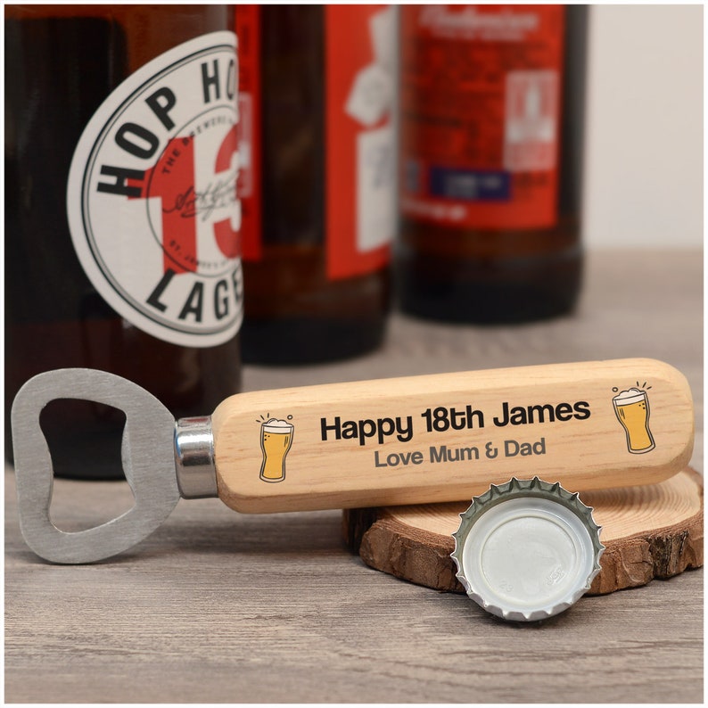 18th Birthday Gift for Him Son Boys Personalised Wooden Etsy