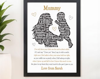 Mummy Gifts from Son, Daughter - Mothers Day Gifts for Mummy - Personalised Mummy Birthday Gifts - Mummy Christmas - Mummy Best Friend