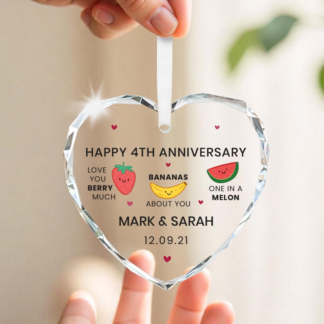 Personalised 4th Wedding Anniversary Gifts, Fruit Wedding Anniversary — free download
