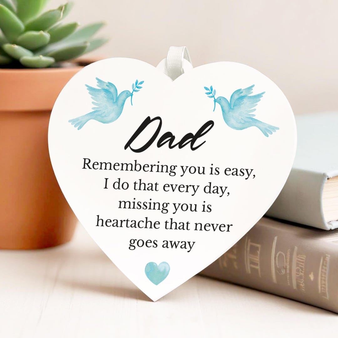 In Memory of Dad Grandad - Personalised Remembrance Gift - Dad Grandad ...