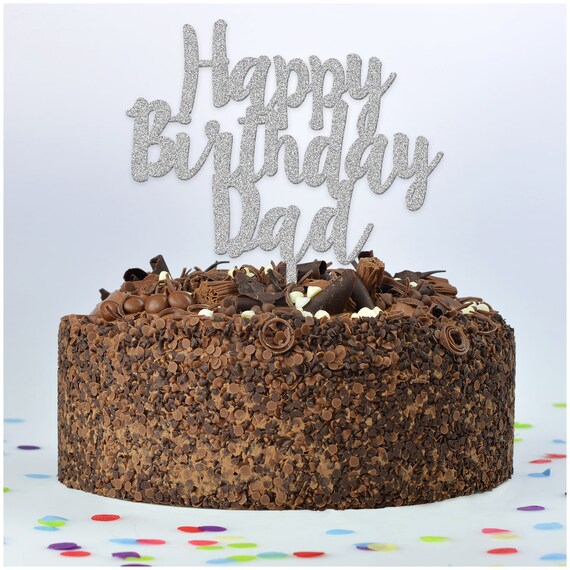 Joyeux Anniversaire Papa Cake Topper Personnalise Papa Etsy Joyeux Anniversaire Papa Cake Topper Personnalise Papa Etsy
