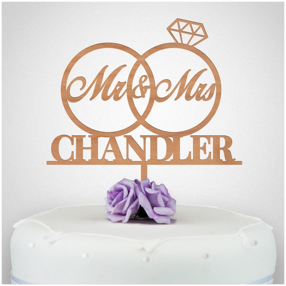 Diamond Cake Topper Silver Mr and Mrs Diamond Cake Topper Silver Mr and Mrs