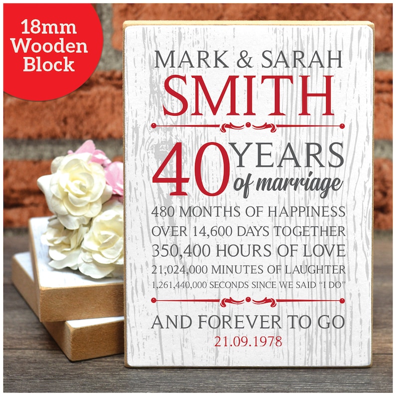 The top 20 Ideas About 40th Wedding Anniversary Gift Ideas for Couples Home, Family, Style and The top 20 Ideas About 40th Wedding Anniversary Gift Ideas for Couples Home, Family, Style and