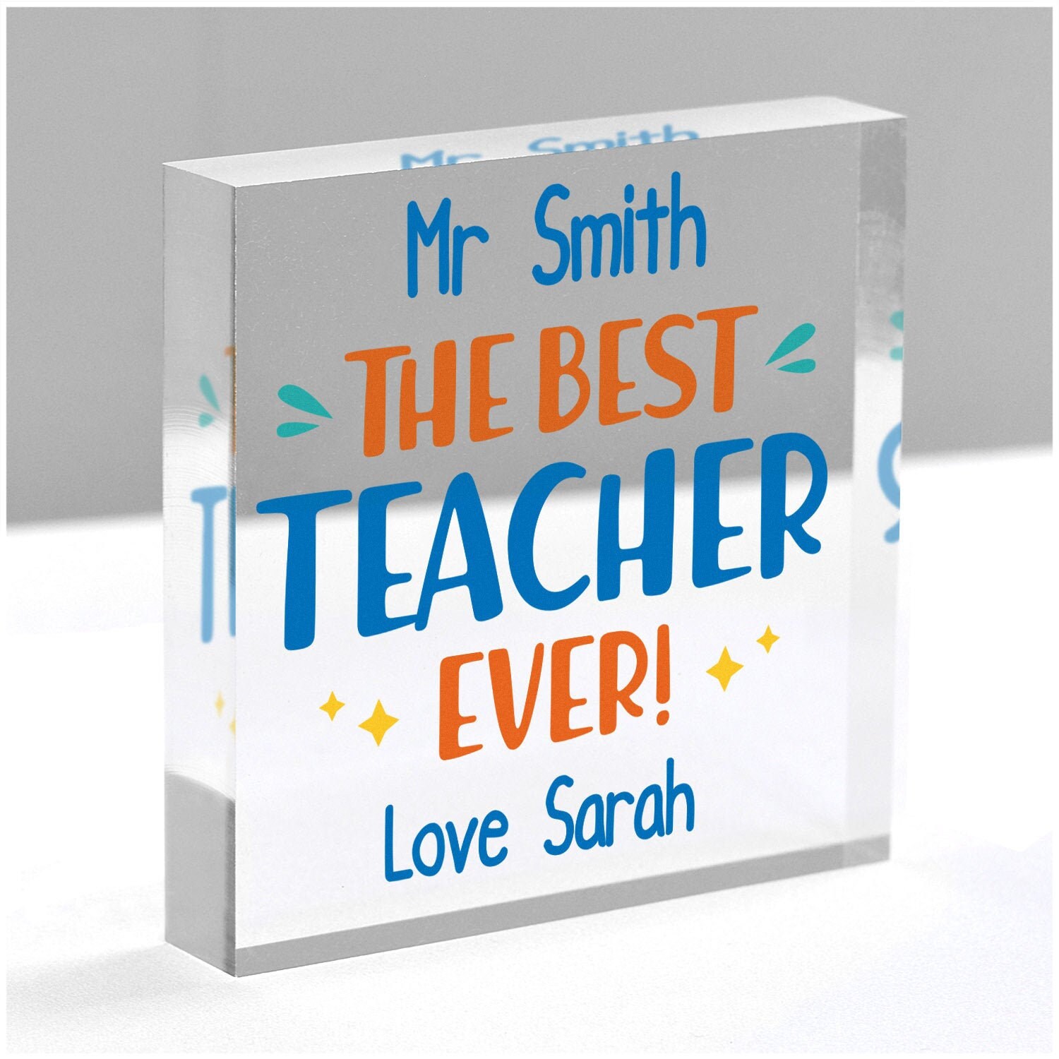 Best Teacher Gift Personalised Gift for Male Teacher Head Etsy