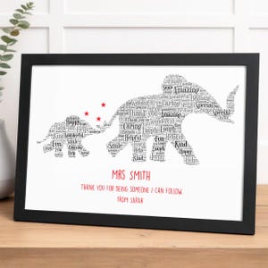 Best Teacher Gifts - Personalised Thank You Gifts for Teacher, Teaching Assistant, Nursery - Teacher Appreciation - Leaving School Presents