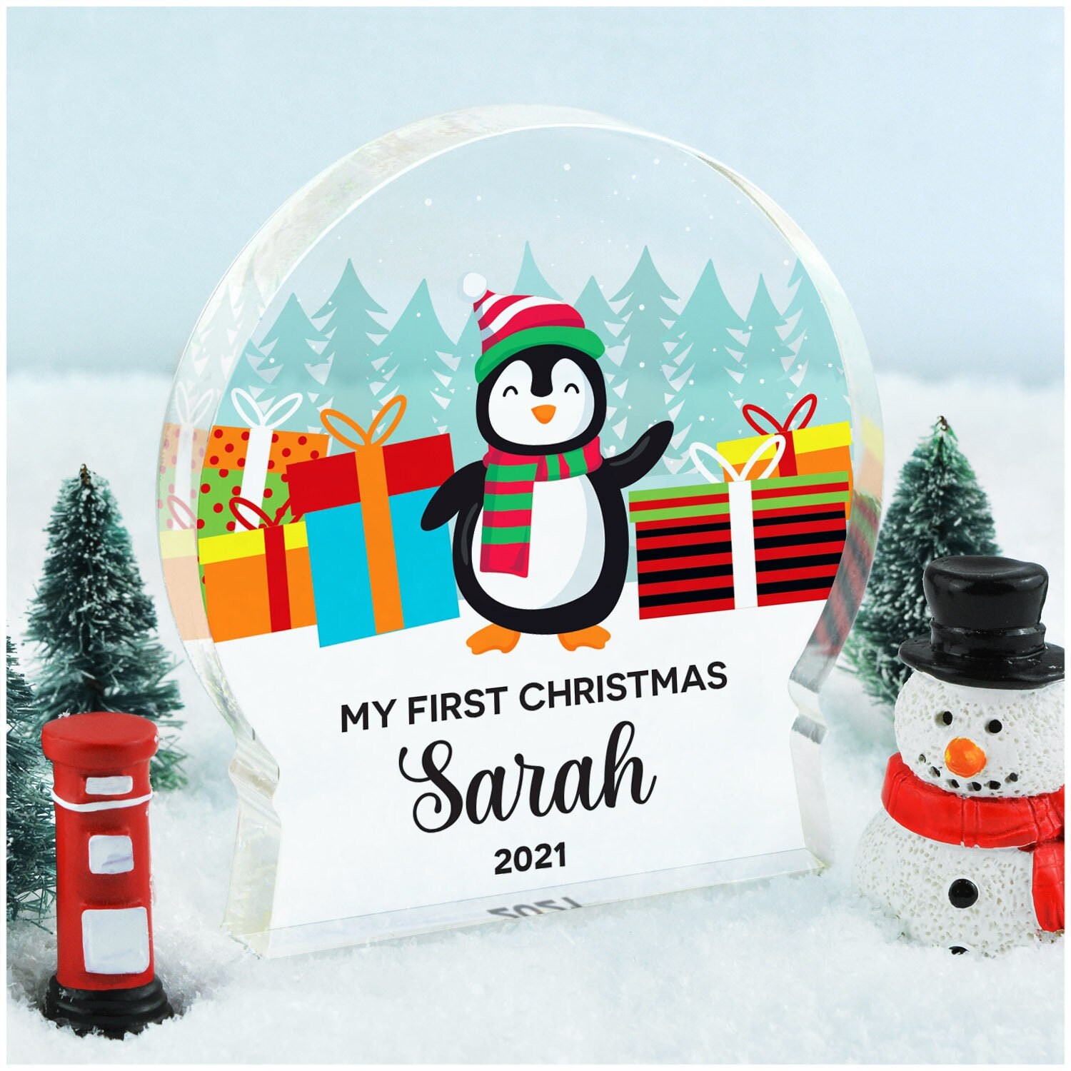 My first christmas snow globe Clearance