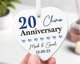 20th Anniversary Gift for Husband Couples | Personalised China
