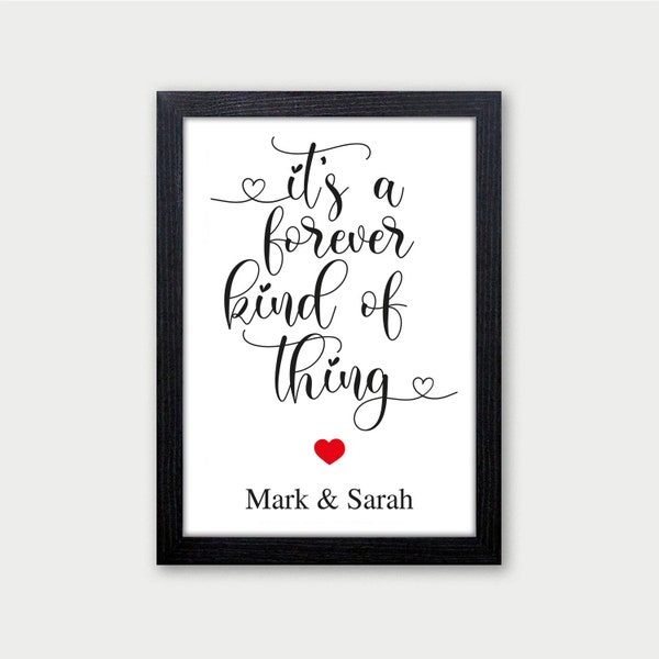 Personalised Couple Print, Couples Gift, Gift for Her, Boyfriend Girlfriend Print, Valentines Gift For Her, Couples Wall Art