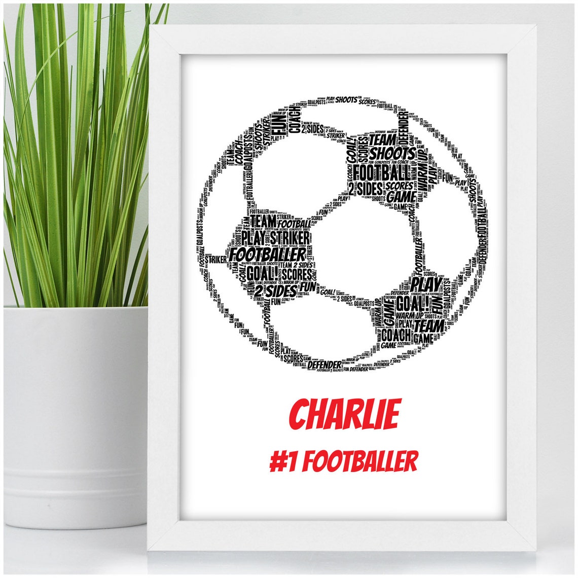 Football Gifts for Boys Son Grandson Personalised Birthday Etsy UK