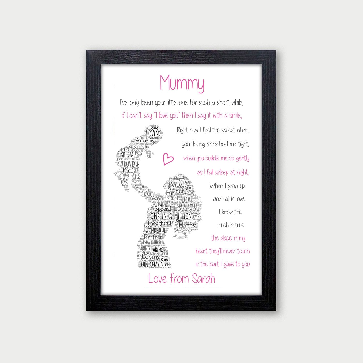 Mummy Poem T Mummy And Son Daughter Ts Mother And Etsy Uk 