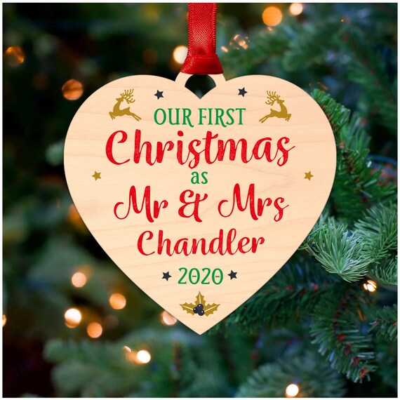 personalised first christmas gifts