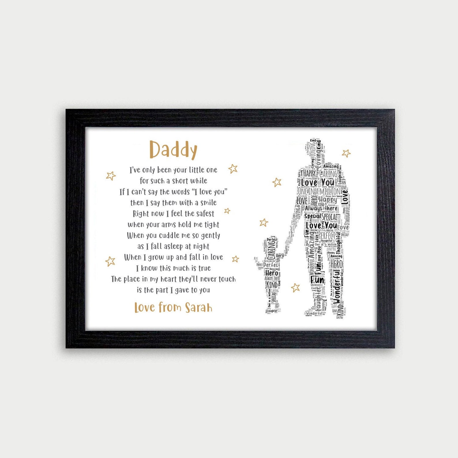 Daddy Gifts Personalised Father's Day Birthday - Etsy UK