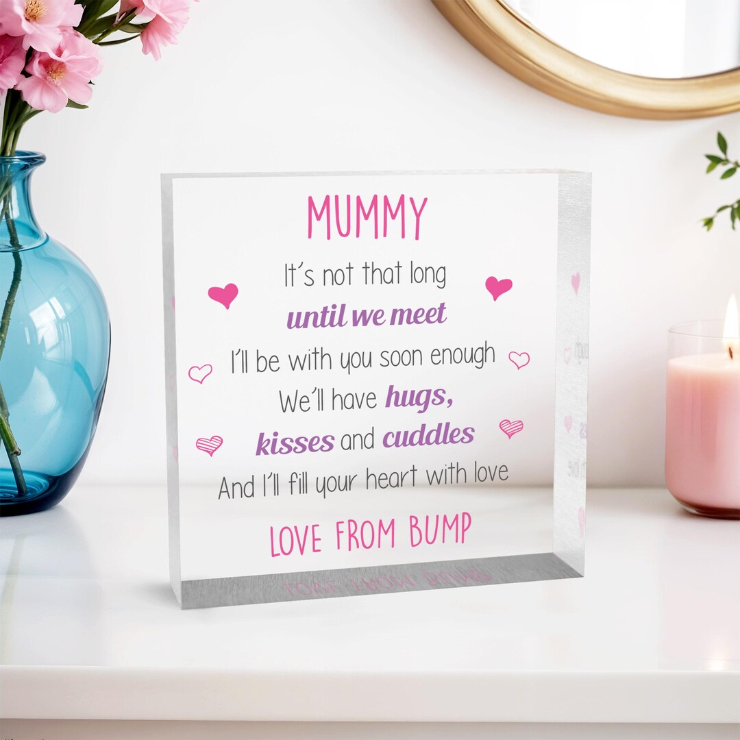 Mummy Gifts From Bump - Personalised Mum to Be Gifts - Birthday ...