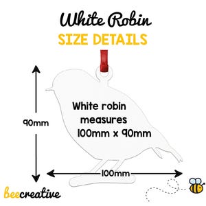 Personalised Christmas Robin Memorial Decorations - Christmas Memorial ...