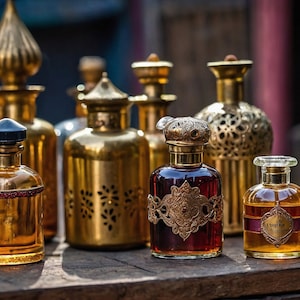 Oudh du Kashmir Attar / Floral & Spicy Oud Notes