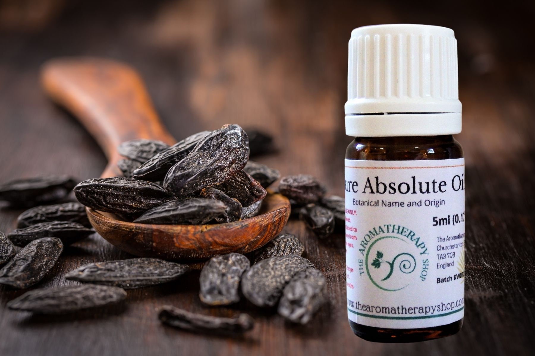 Tonka Bean Absolute Essential Oil, (Dipteryx odorata). 100% Pure and  natural.