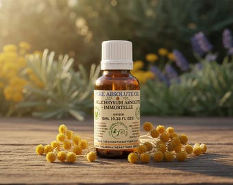 Helichrysum Absolute - Immortelle Flower Extract | Corsican Perfumery Grade