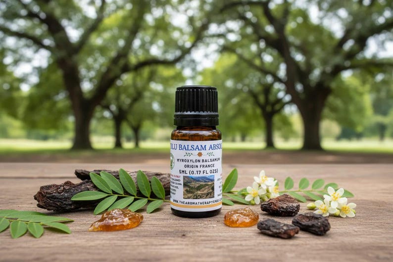 Tolu Balsam Absolute 5ml Essential Oil Product Photography