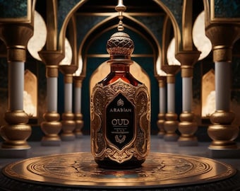 Fusión de oudh árabe real y madera de agar