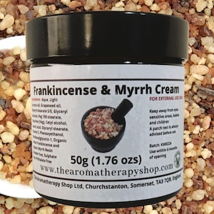 Frankincense & Myrrh Cream