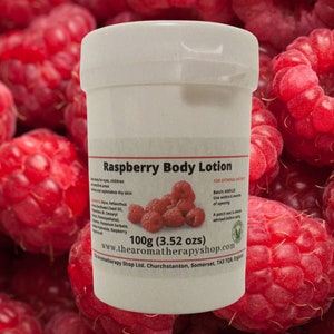Raspberry Body Lotion - Fresh raspberry aroma