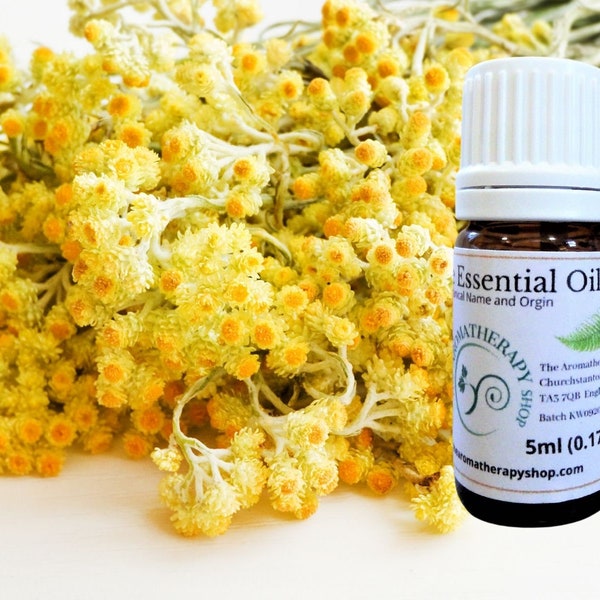 Organic Helichrysum Pure Essential Oil / Origin Bulgaria