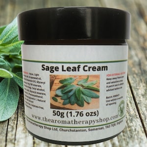 Sage Leaf Herbal Cream / Keeps the skin looking healthy and rejuvenated
