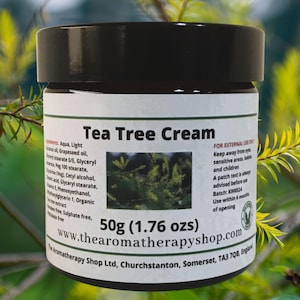 Tea Tree Cream / Natural Antiseptic Properties