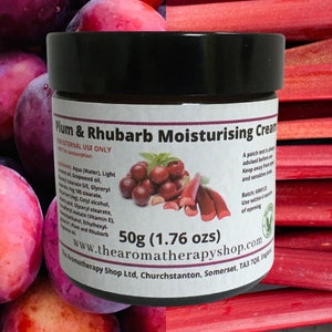 Plum and Rhubarb Moisturising Cream