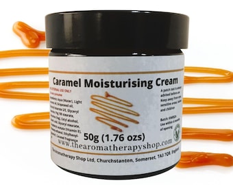 Caramel Moisturising Cream for Dry Skin - Hydrating & Nourishing Daily Use Skincare -