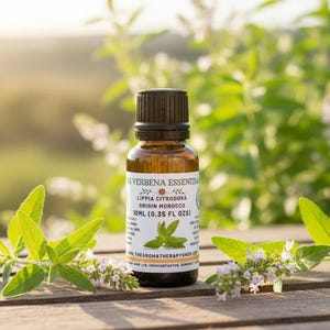 Olio essenziale puro di verbena citriodora