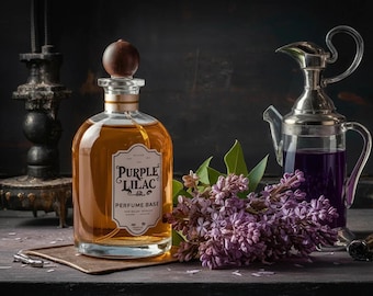 Purple Lilac Perfume Base / Rich and Intensely Floral