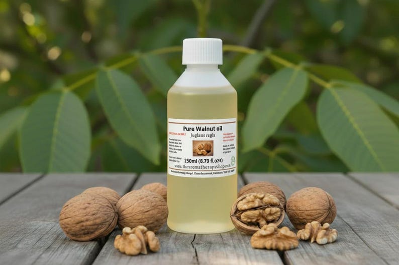 Walnut Oil 250ml positioned further back on surface
