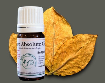 Aceite Absoluto de Tabaco / Cálido y Aromático