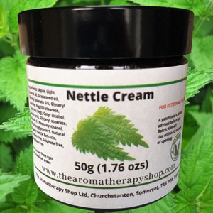 Nettle Cream - A soothing, natural skin care moisturisng cream