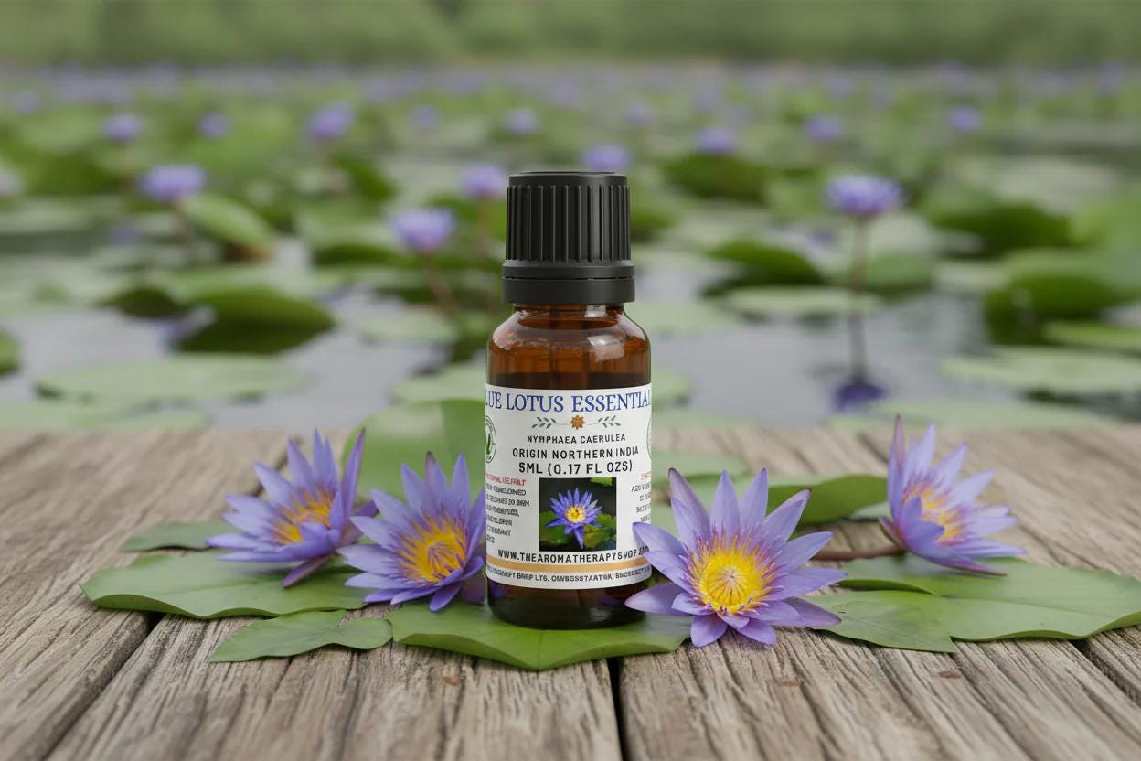 Blue Lotus Perfume - Etsy UK