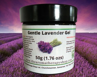 Gentle Organic Lavender Gel