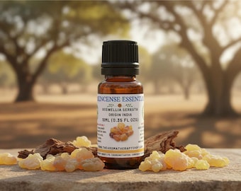 Frankincense Pure Essential Oil (Boswellia serrata) Origin: India