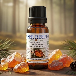 Amber Resin Oil / Woody, Smoky and Leathery