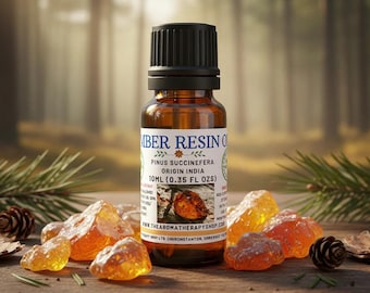 Amber Resin Oil / Woody, Smoky and Leathery