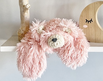 Pink Little Bear Lovey by ClaraLoo