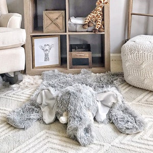 Nursery Elephant Rug small nursery rug by claraloo image 2