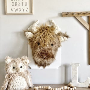 Highland Cow Wall Mount - ClaraLoo