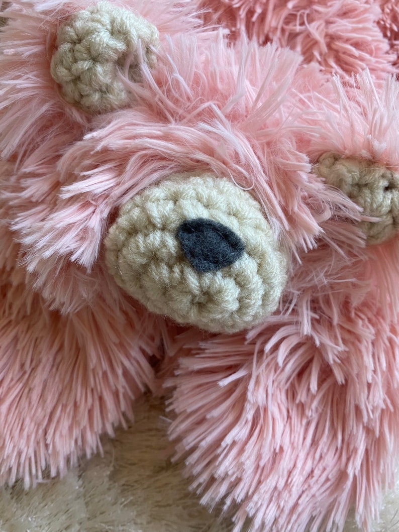 Pink Little Bear Lovey by ClaraLoo image 3
