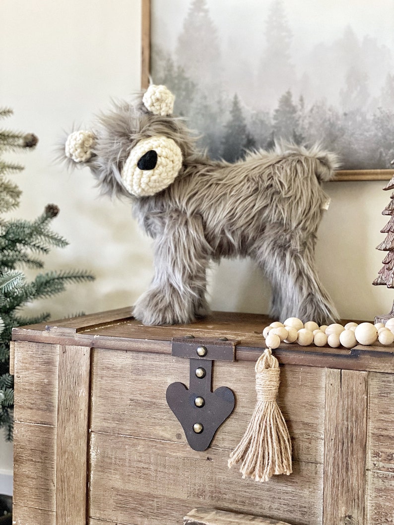 Decorative Stuffed Bear for Nursery stuffed woodland animal decor ClaraLoo image 4