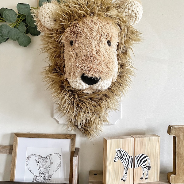 Lion Nursery Decor Etsy