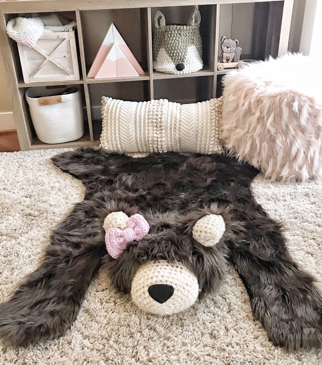 Etsy bear hotsell rug nursery