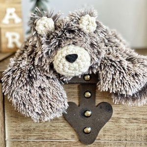 Little Bear Lovey - Brown Frosted